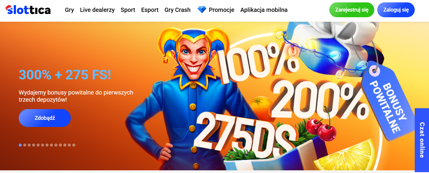 Strona główna Slottica Casino
